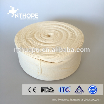 100% cotton surgical medical tubular bandage
